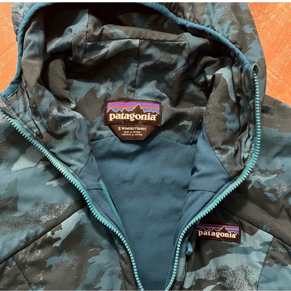 LAST CHANCE CLOSET CLOSING Patagonia Nano Air Hooded Hoody Jacket Camouflage - Picture 7 of 12